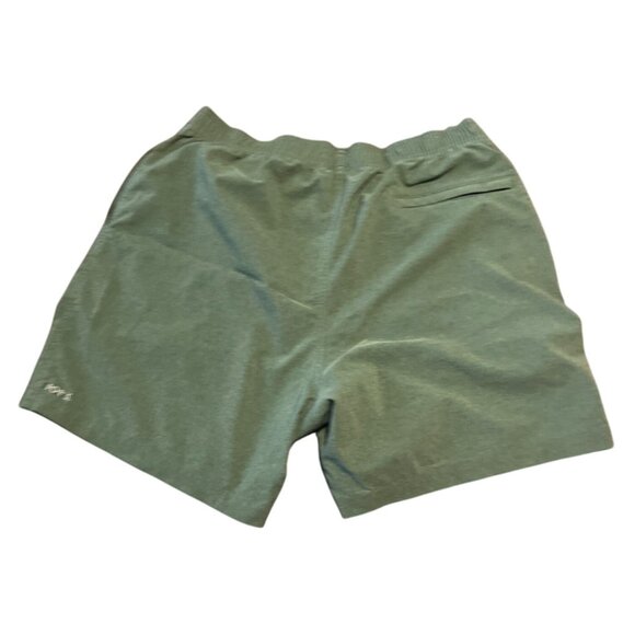 Chubbies Mens The Flints Gym Swim Hybrid Shorts Size L Green Unlined Athletic - Picture 7 of 8